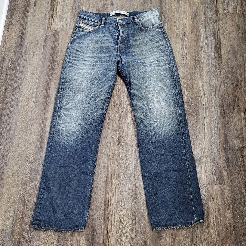 Diesel Button Fly Blue Jeans - Boot Cut - Made in italy